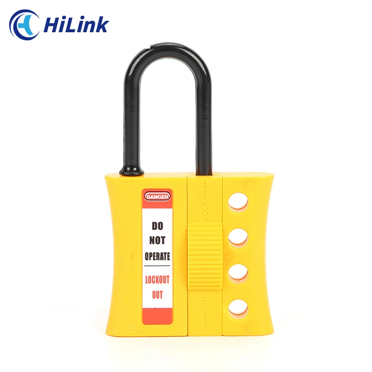 6mm Diameter Shackle Non-Conductive Lockout Hasps